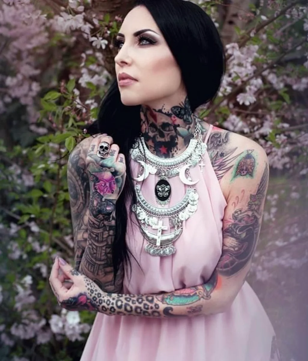 Makani Terror, hostess of the Art of Ink Show 2026.
